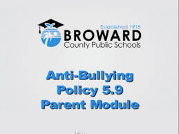  Important information regarding BCPS Anti-Bullying Policy